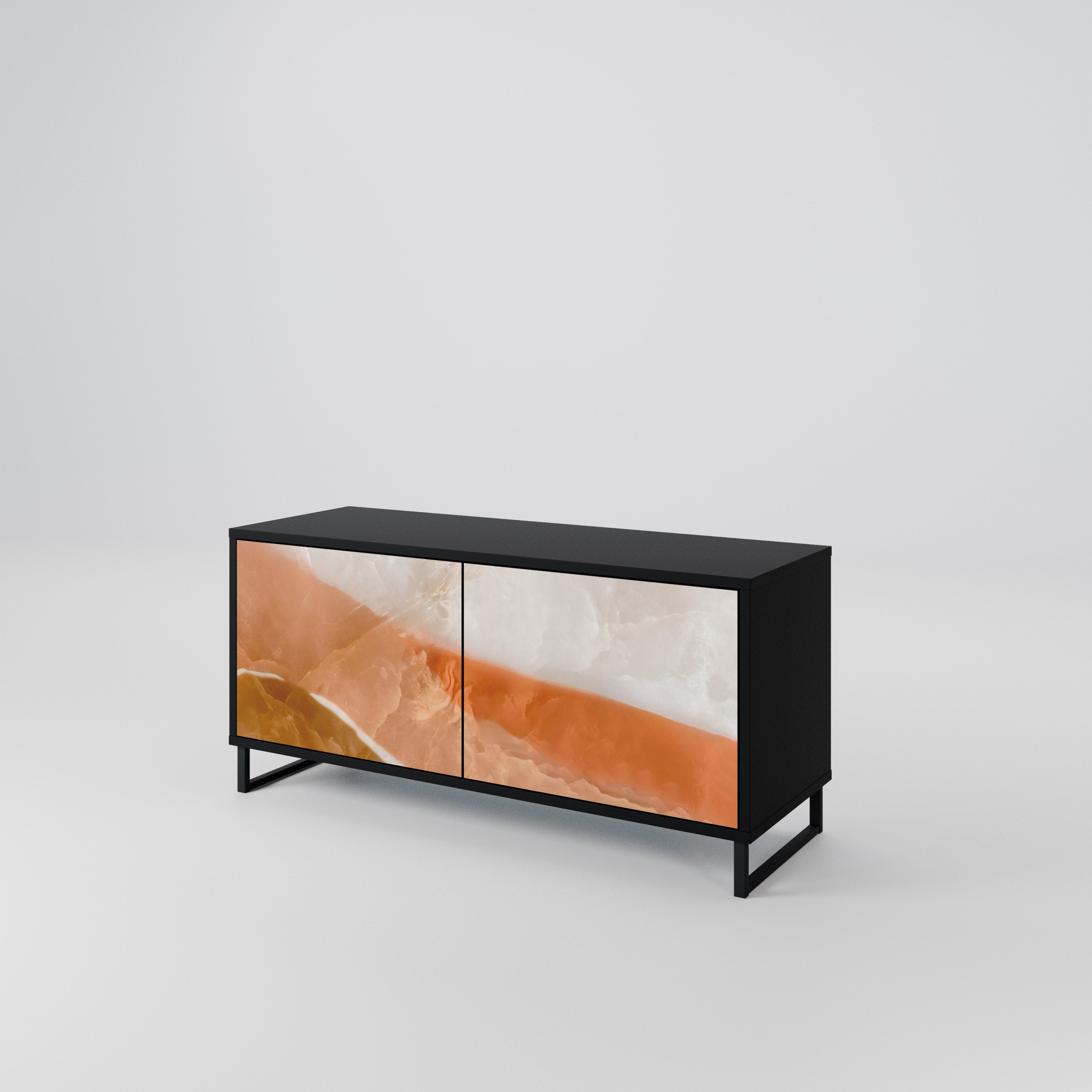 SANDHILLS SPLENDOUR Kompaktní dvoudveřový TV stolek