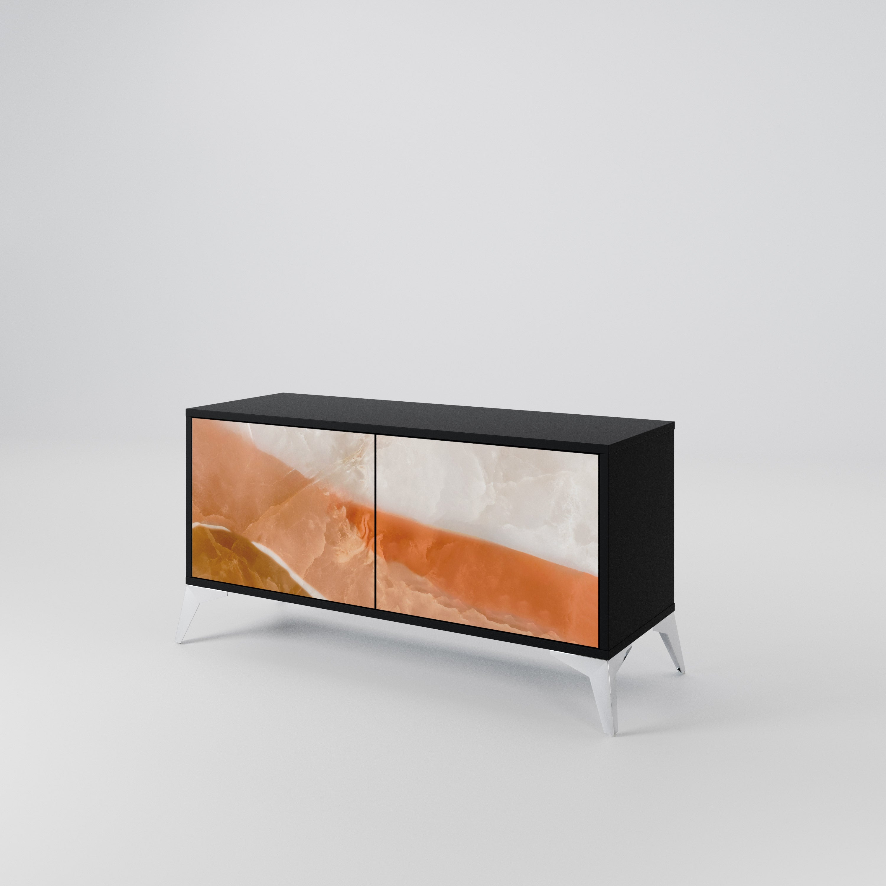 SANDHILLS SPLENDOUR Kompaktní dvoudveřový TV stolek