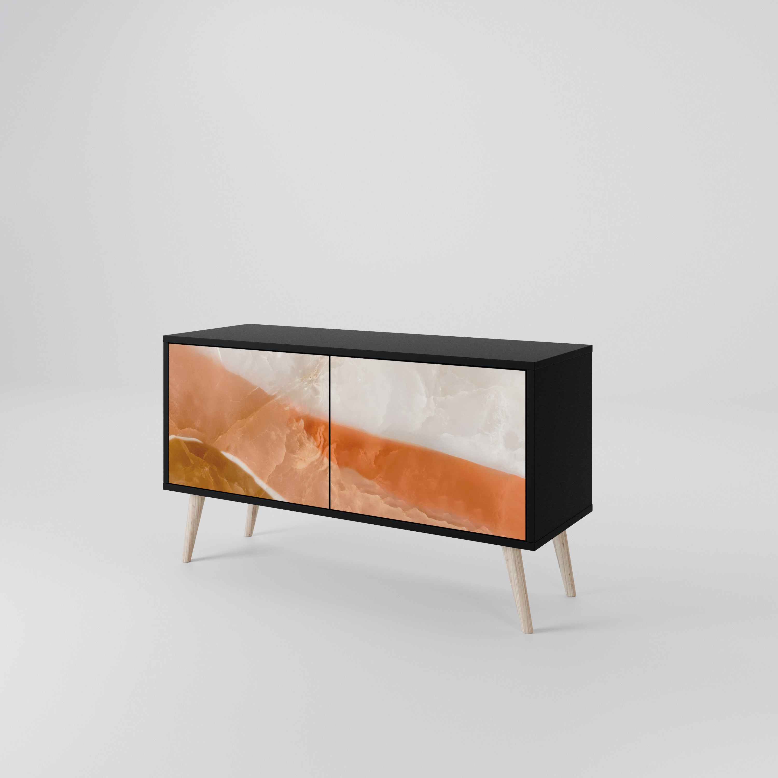 SANDHILLS SPLENDOUR Kompaktní dvoudveřový TV stolek