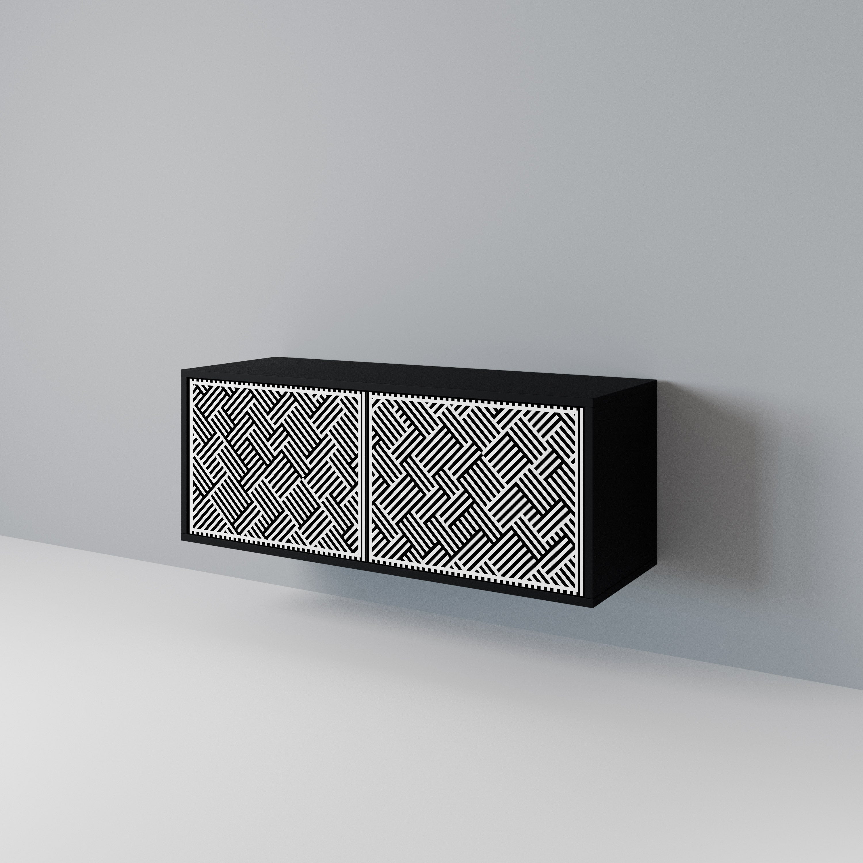 TEMPORARY SEQUENCE Kompaktní dvoudveřový TV stolek