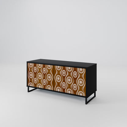 BROWN EYES Kompaktní dvoudveřový TV stolek