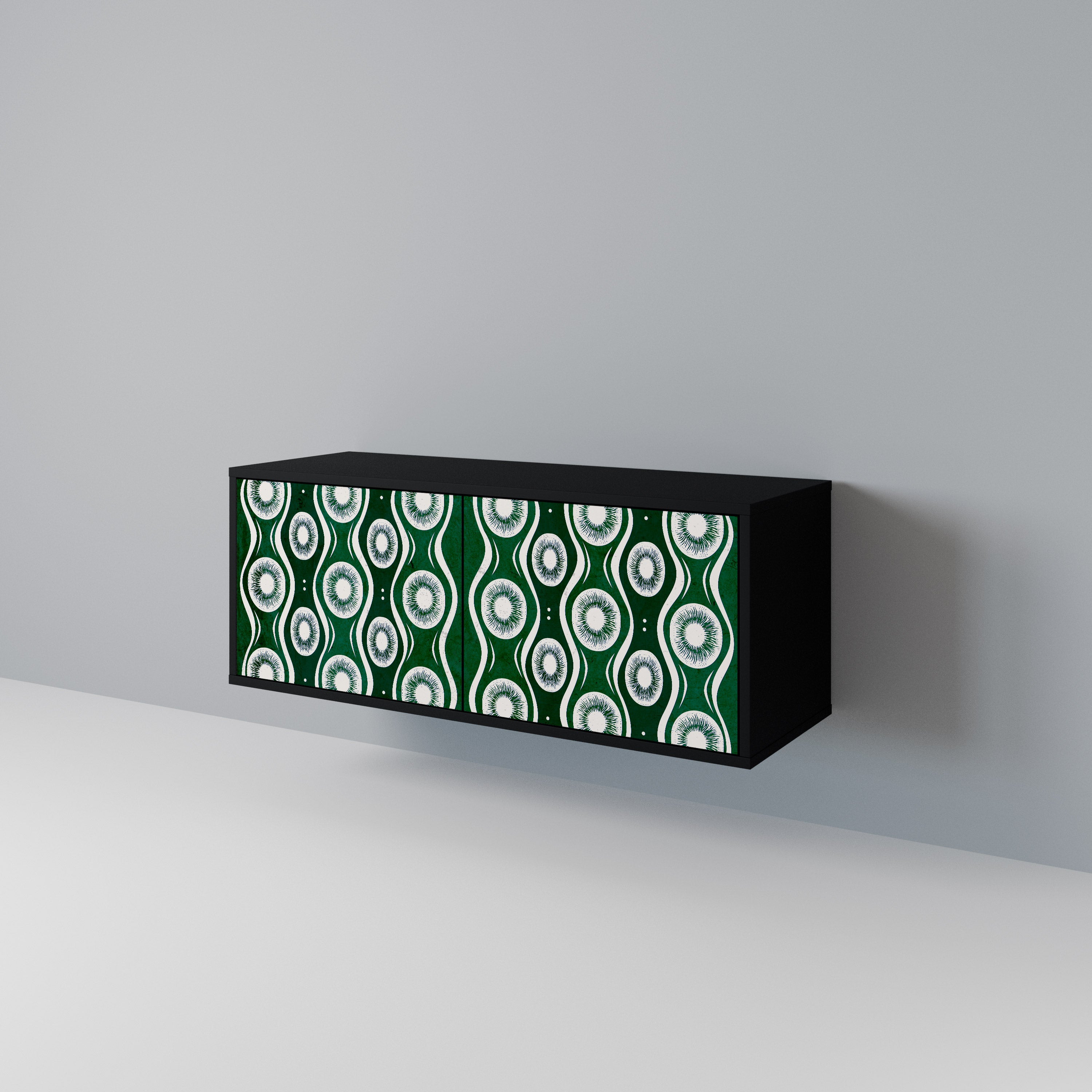 GREEN EYES Kompaktní dvoudveřový TV stolek