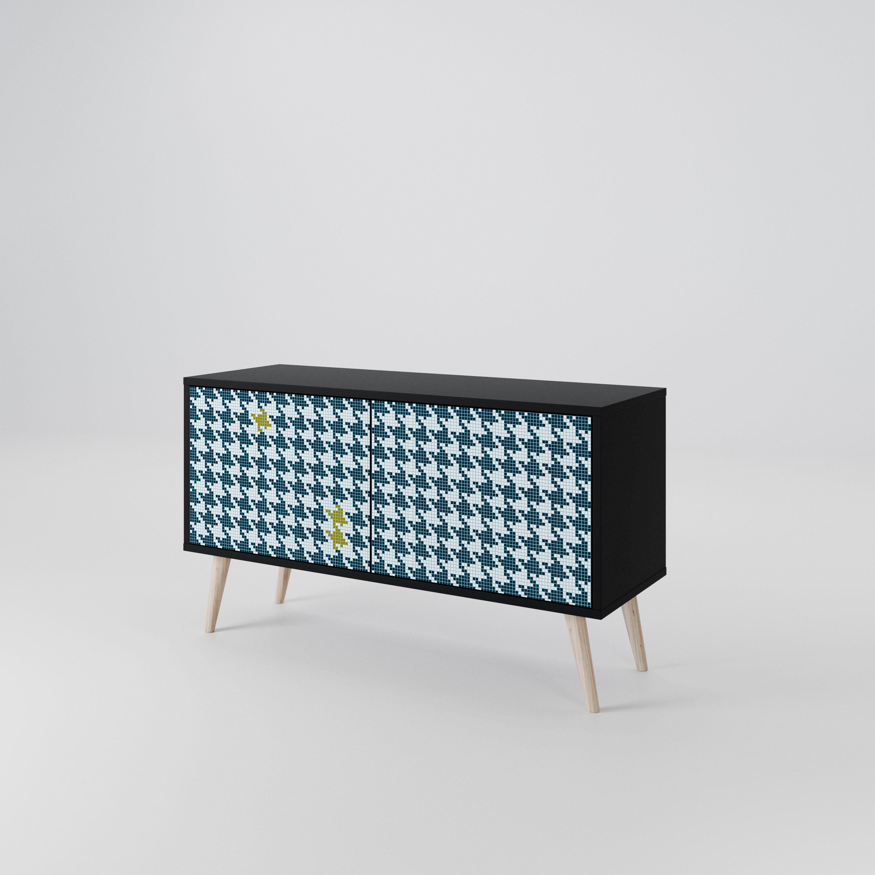 OUT OF CONTEXT Kompaktní dvoudveřový TV stolek