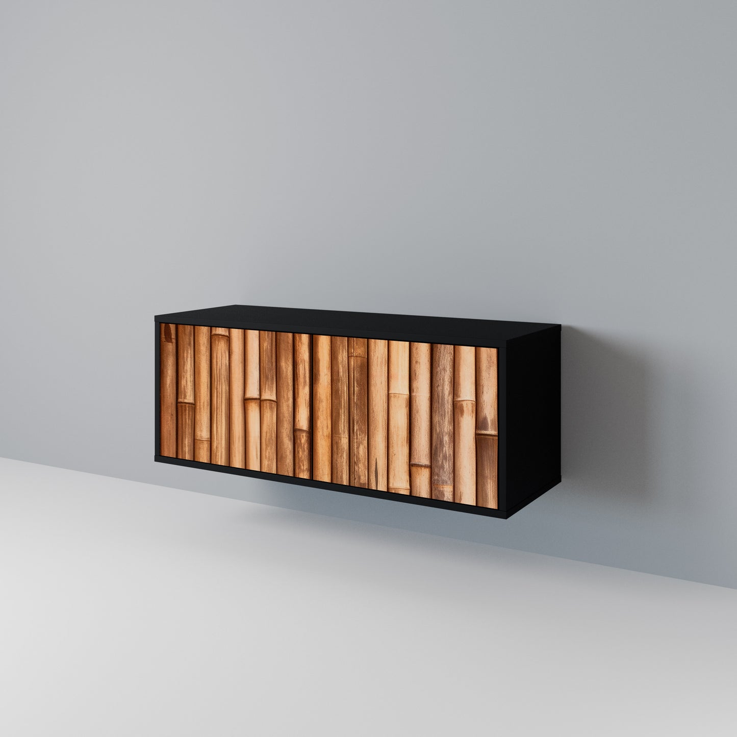 NATURAL WOOD Kompaktní dvoudveřový TV stolek