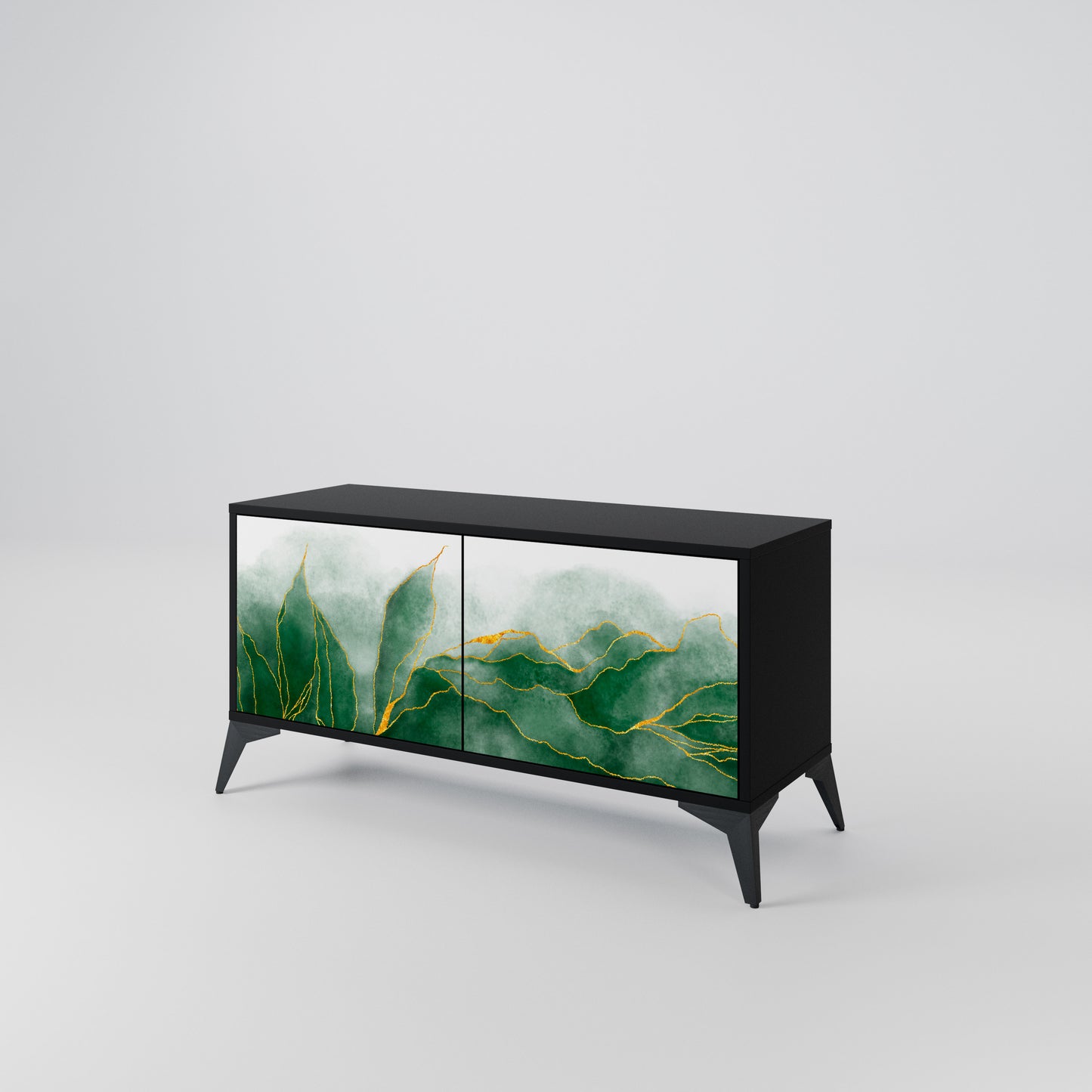 EXPENSIVE NATURE Kompaktní dvoudveřový TV stolek