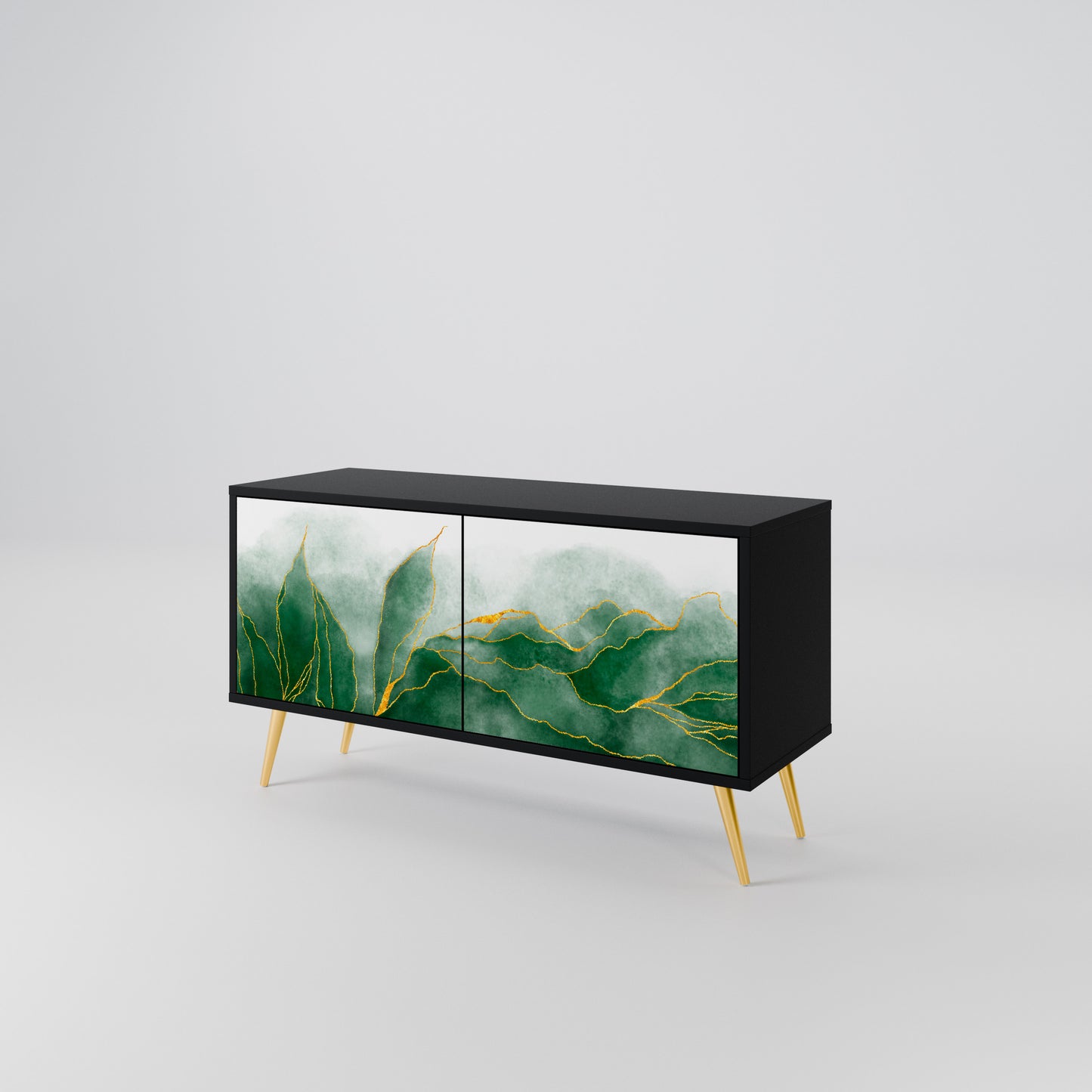 EXPENSIVE NATURE Kompaktní dvoudveřový TV stolek