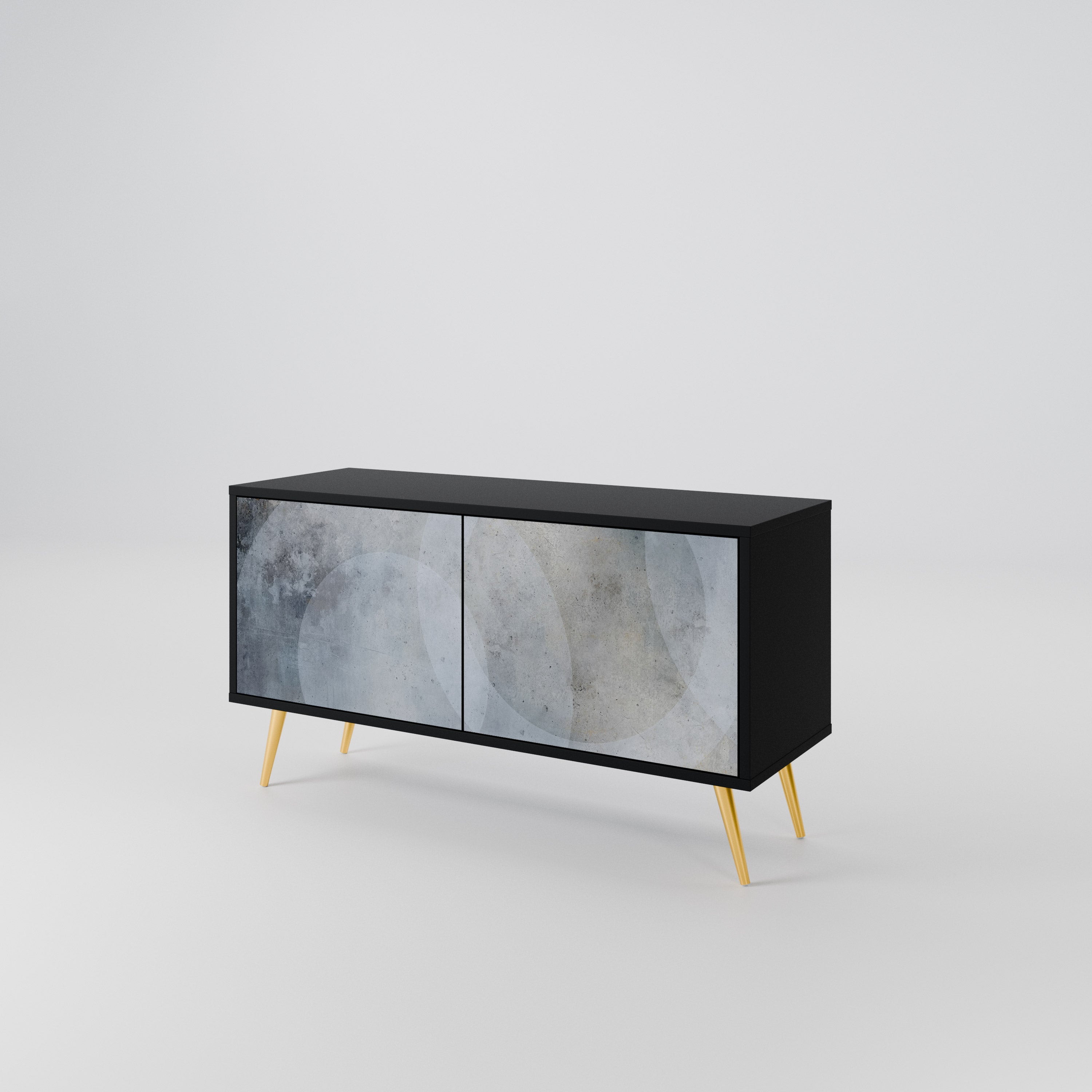 MUTED ARC Compact 2-Door TV Cabinet