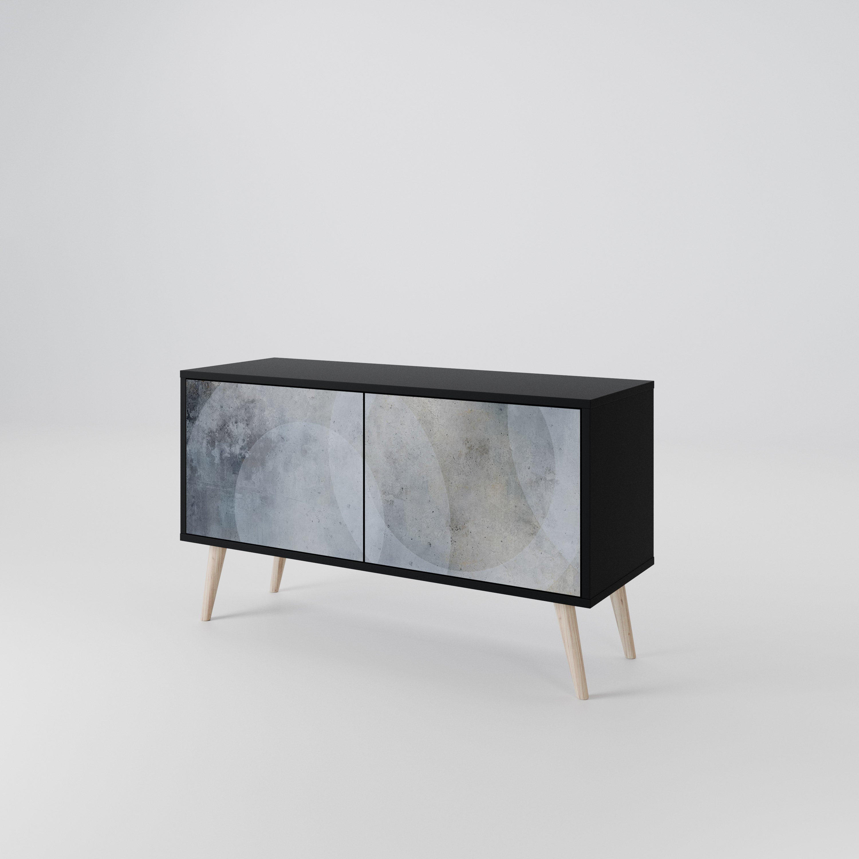 MUTED ARC Compact 2-Door TV Cabinet