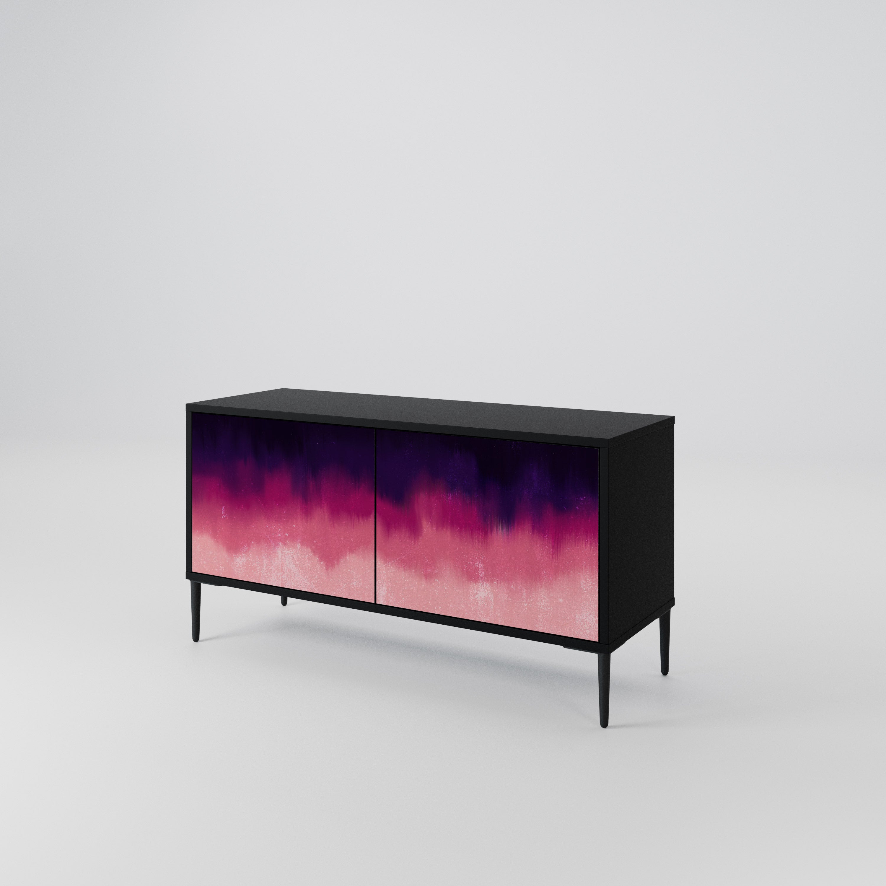 AURORA BOREALIS Compact 2-Door TV Cabinet