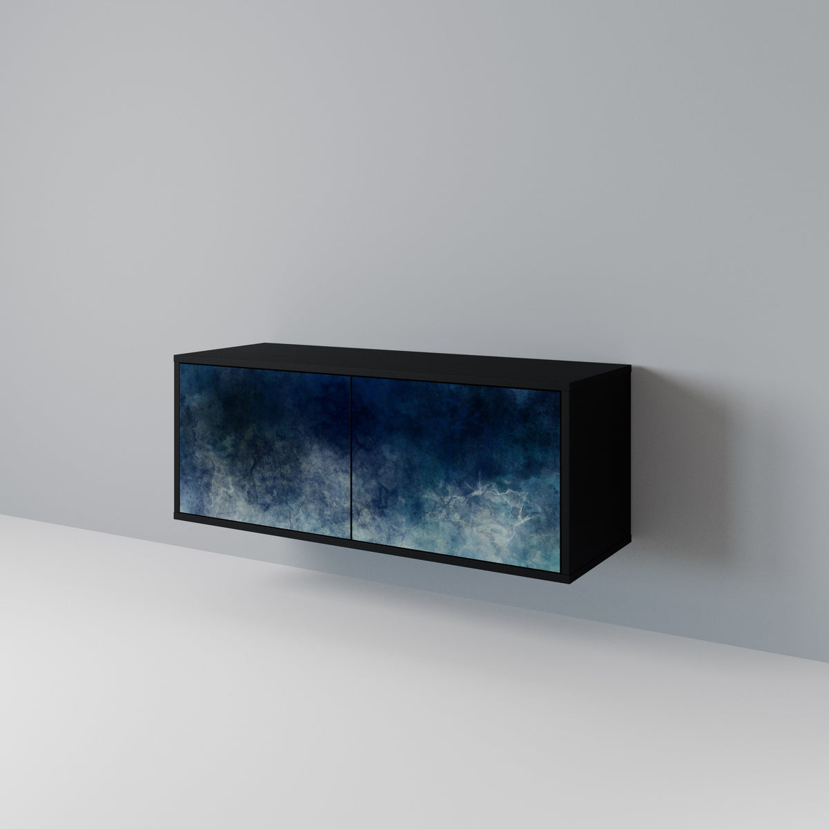 CELESTIAL FALL Kompaktní dvoudveřový TV stolek