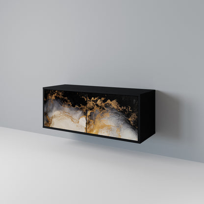 MARBLE OF TOMMORROW Kompaktní dvoudveřový TV stolek