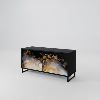 MARBLE OF TOMMORROW Kompaktní dvoudveřový TV stolek