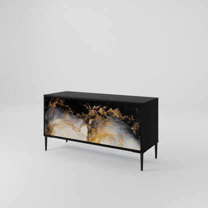 MARBLE OF TOMMORROW Kompaktní dvoudveřový TV stolek