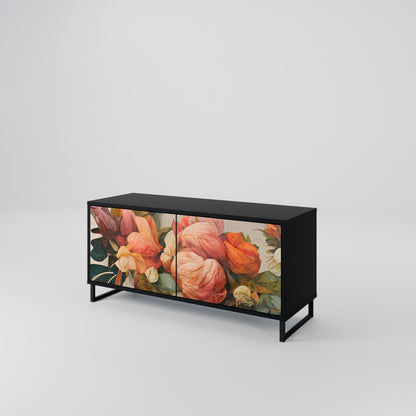 STYLISH BEAUTY Kompaktní dvoudveřový TV stolek