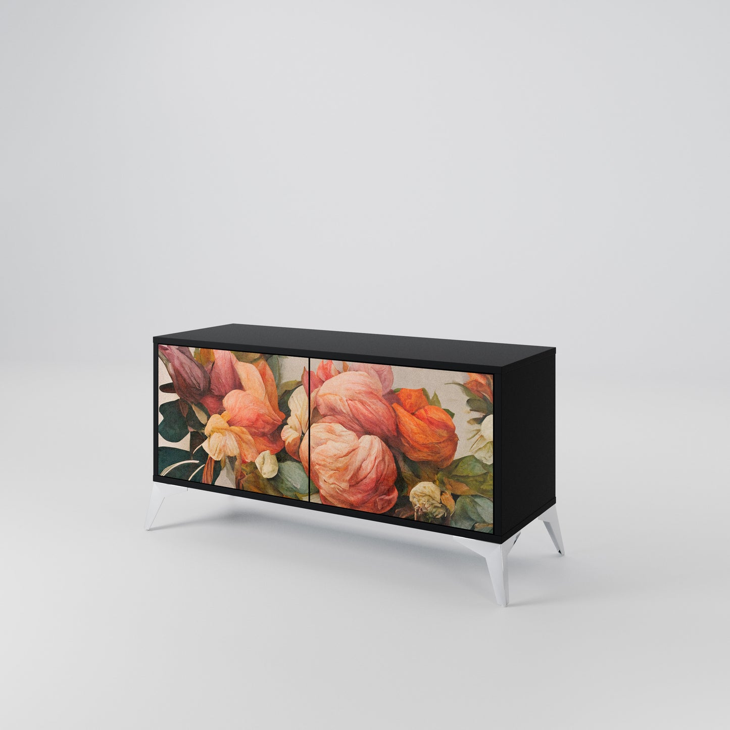 STYLISH BEAUTY Kompaktní dvoudveřový TV stolek