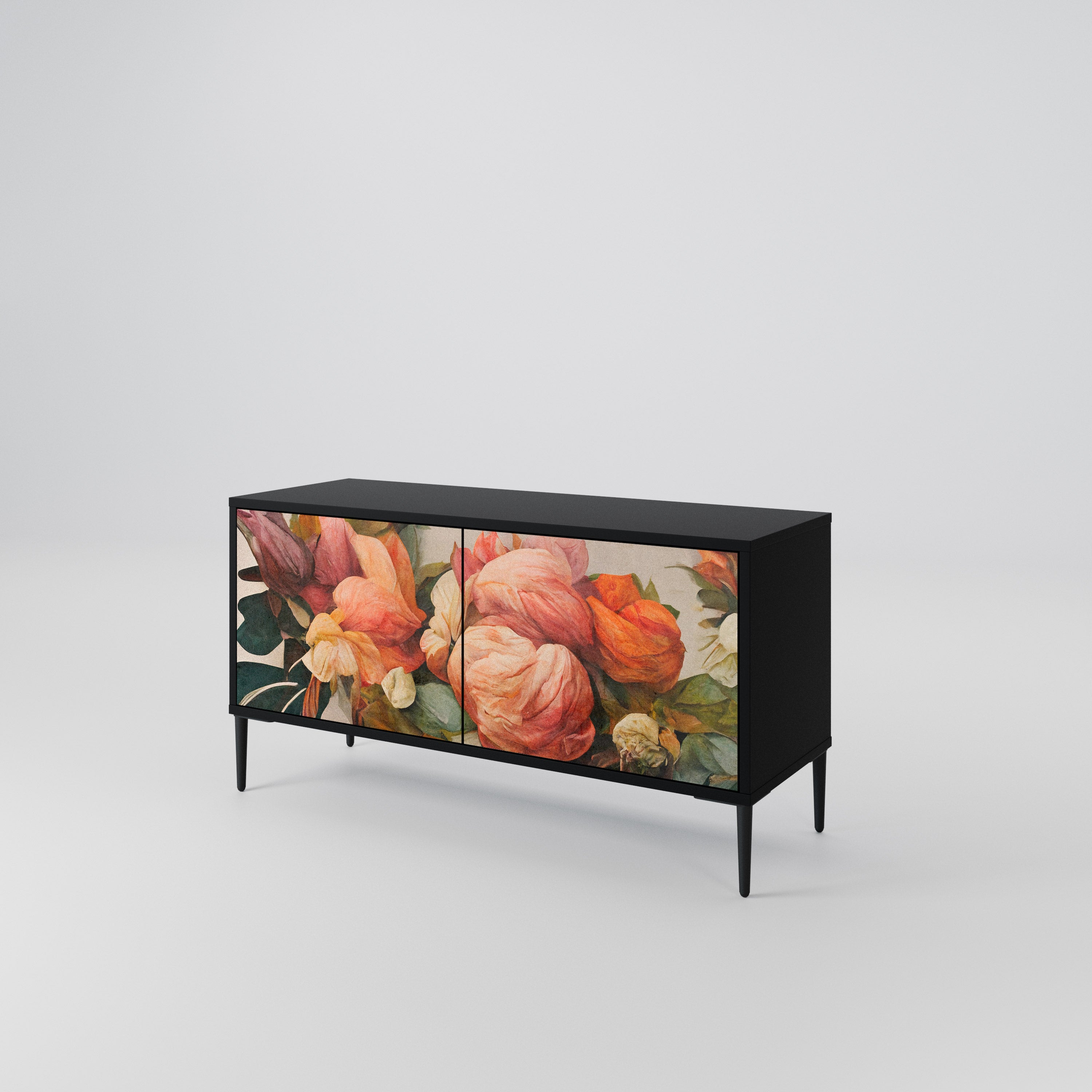 STYLISH BEAUTY Compact 2-Door TV Cabinet
