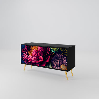 BLOOMING ELEGANCE Kompaktní dvoudveřový TV stolek