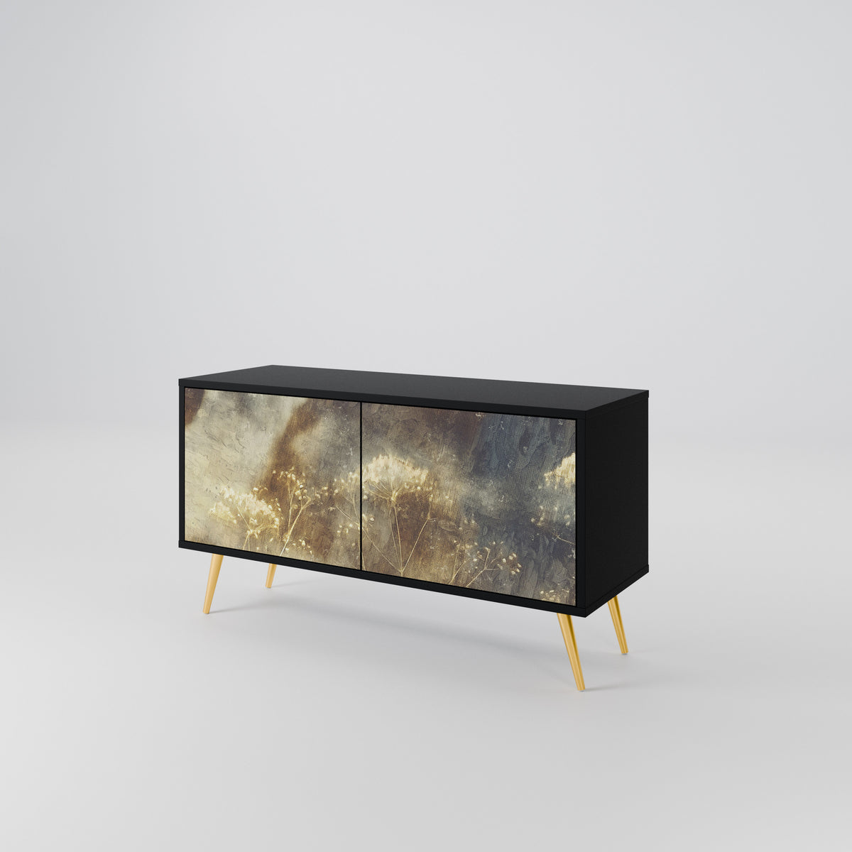 GENTLE POWER Kompaktní dvoudveřový TV stolek