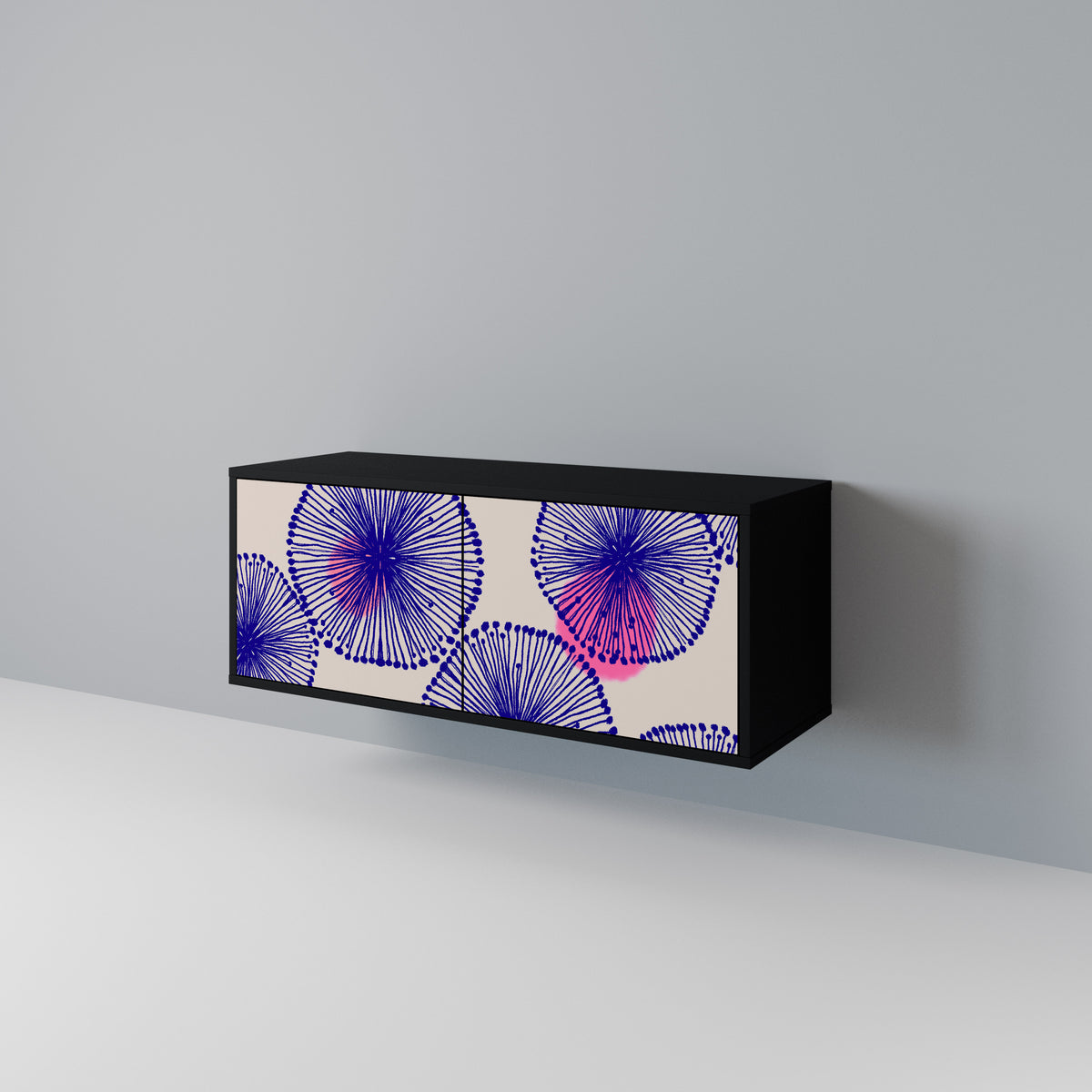 MAGIC NATURE Kompaktní dvoudveřový TV stolek