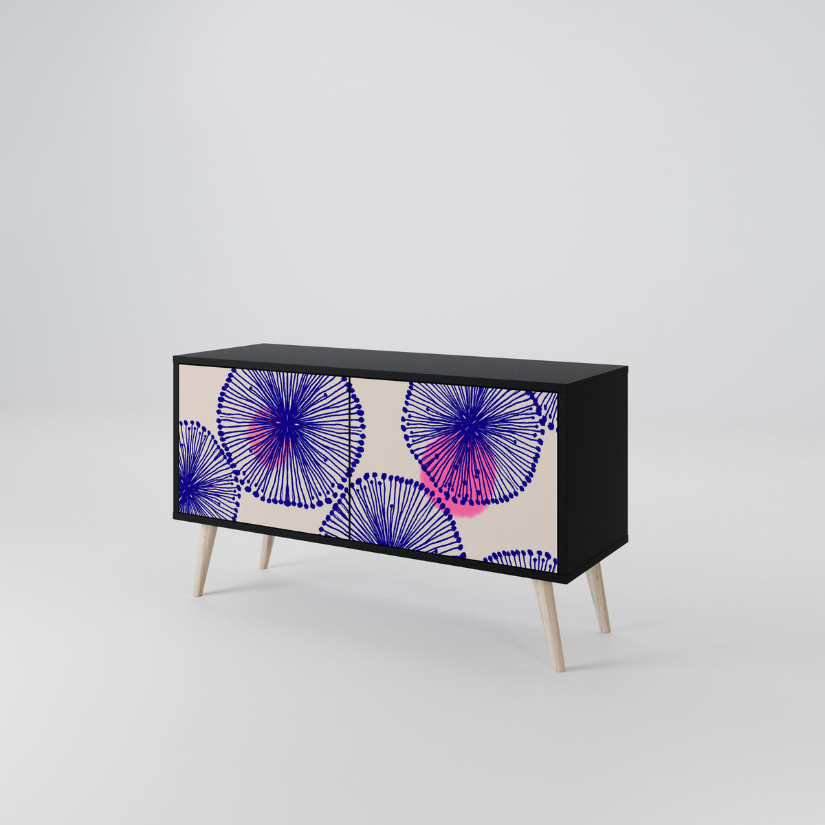 MAGIC NATURE Kompaktní dvoudveřový TV stolek