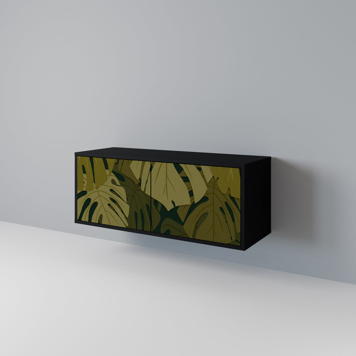 TROPICAL BEAUTY Kompaktní dvoudveřový TV stolek