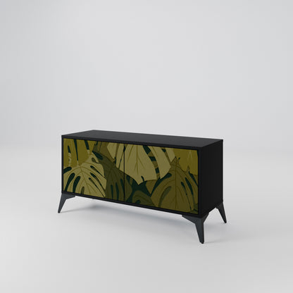 TROPICAL BEAUTY Kompaktní dvoudveřový TV stolek