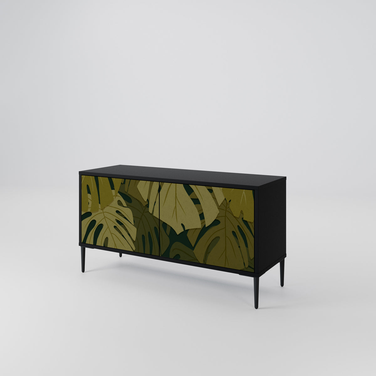 TROPICAL BEAUTY Kompaktní dvoudveřový TV stolek