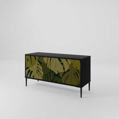 TROPICAL BEAUTY Kompaktní dvoudveřový TV stolek