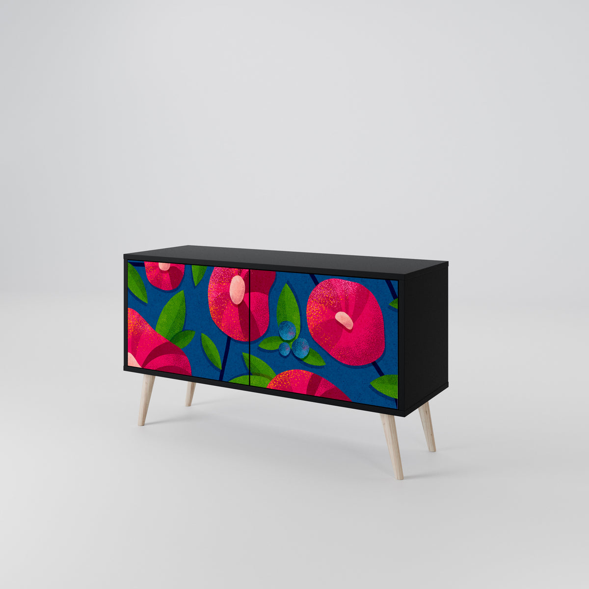 SPRING THOUGHTS Kompaktní dvoudveřový TV stolek