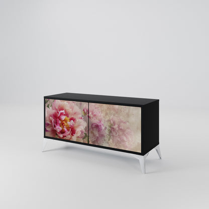 PEONY WHISPER Kompaktní dvoudveřový TV stolek