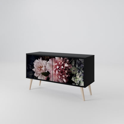 PURE BLOSSOM Kompaktní dvoudveřový TV stolek