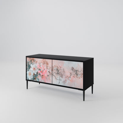 CHERRY BLOSSOM Kompaktní dvoudveřový TV stolek
