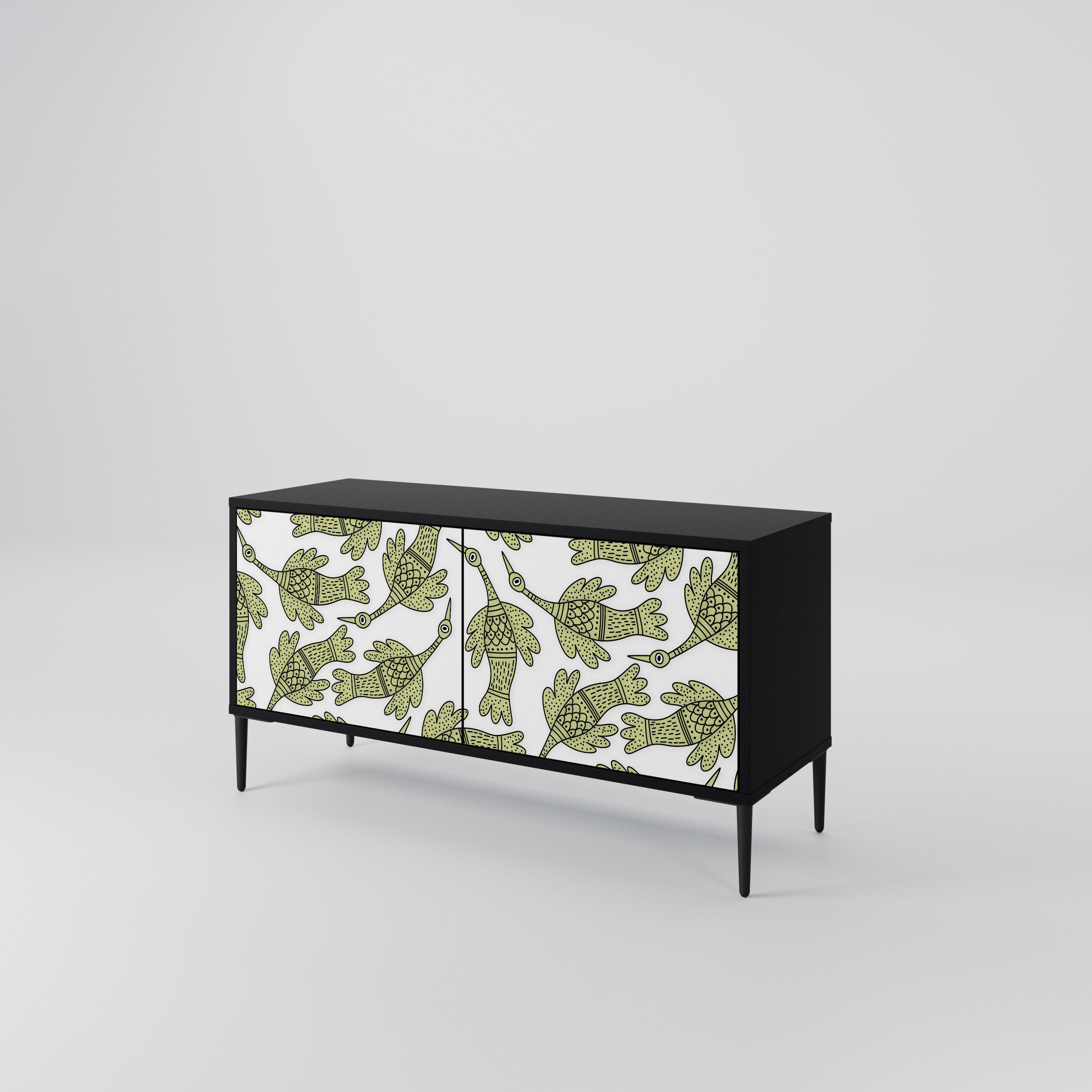 SEEDLING SONGBIRD Compact 2-Door TV Cabinet