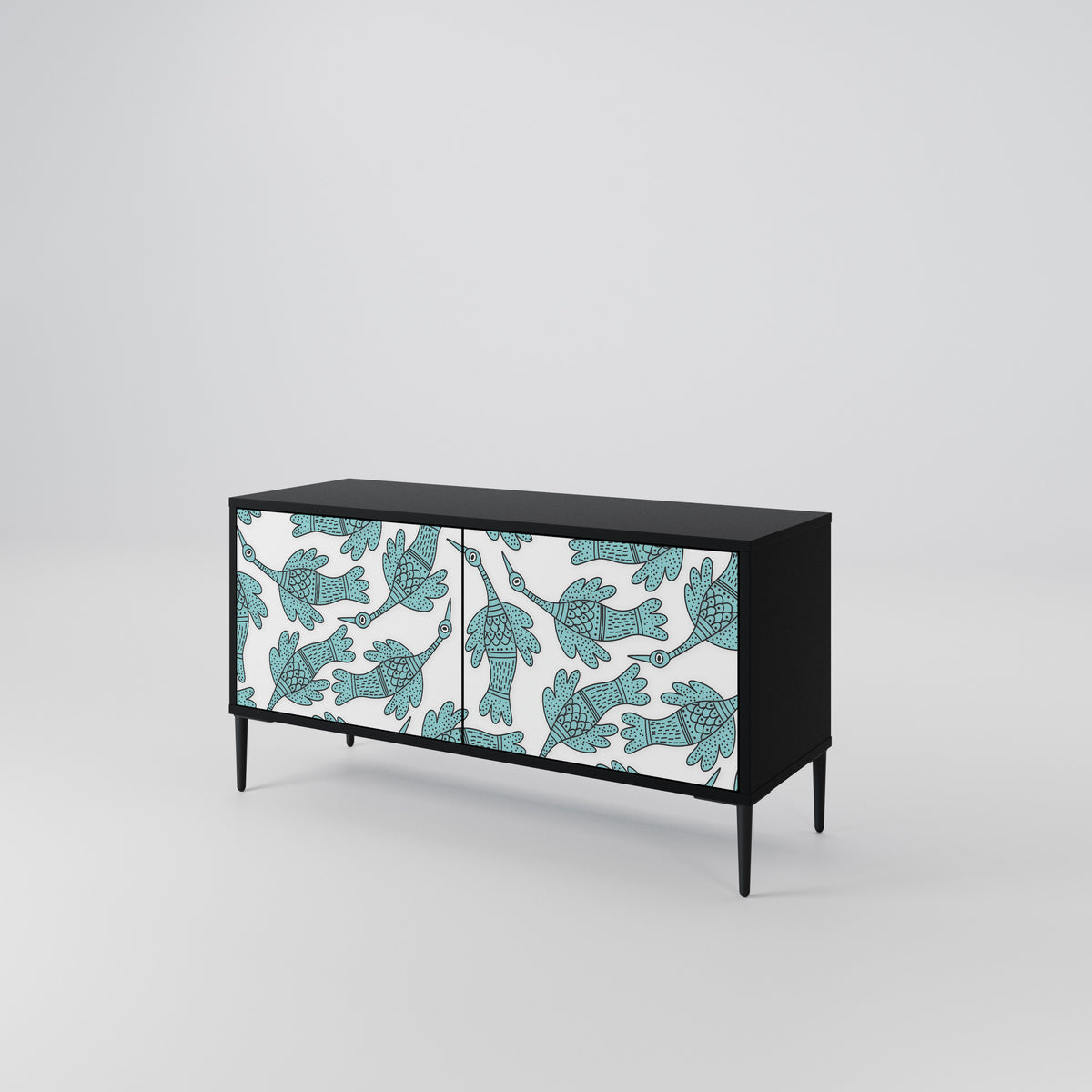 WATERSPOUT SONGIBIRD Kompaktní dvoudveřový TV stolek