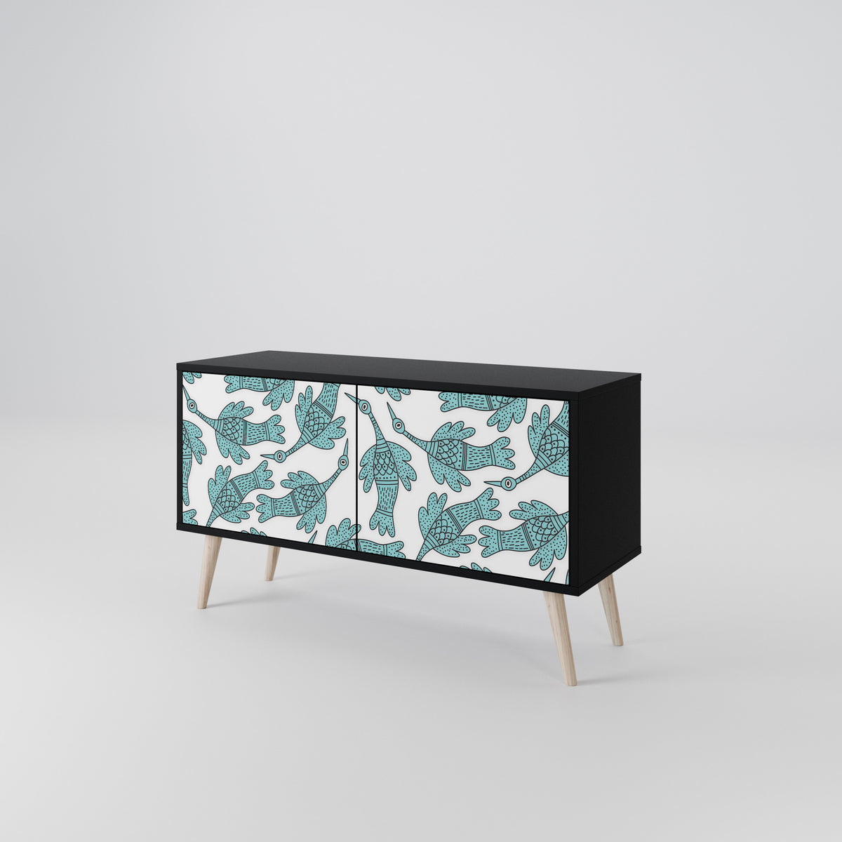 WATERSPOUT SONGIBIRD Kompaktní dvoudveřový TV stolek