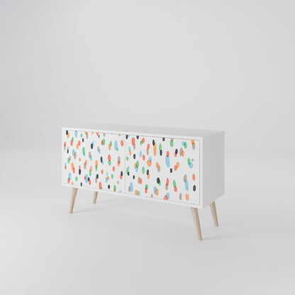 ENERGETIC SPOTS Kompaktní dvoudveřový TV stolek