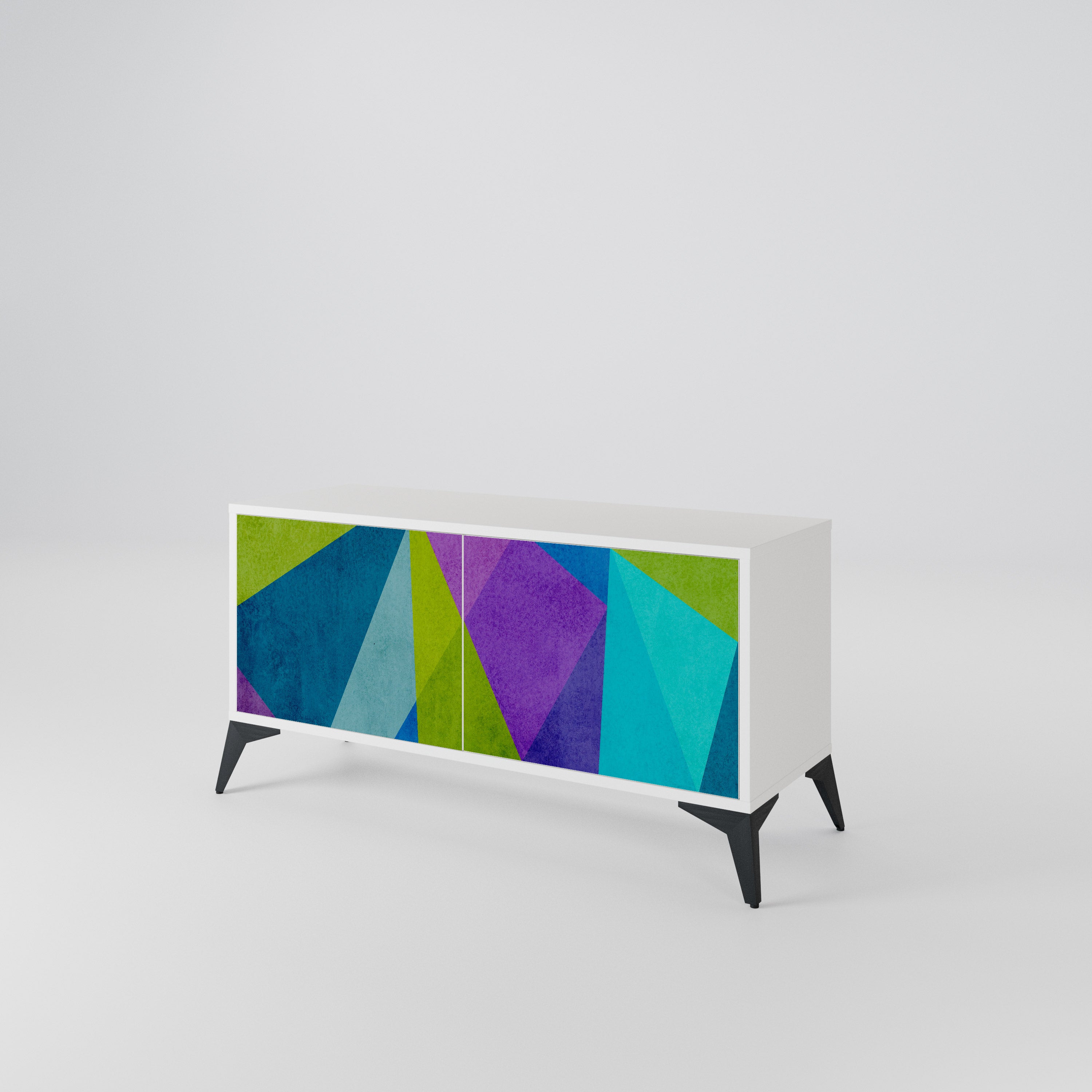 COLD SHOWCASE Kompaktní dvoudveřový TV stolek