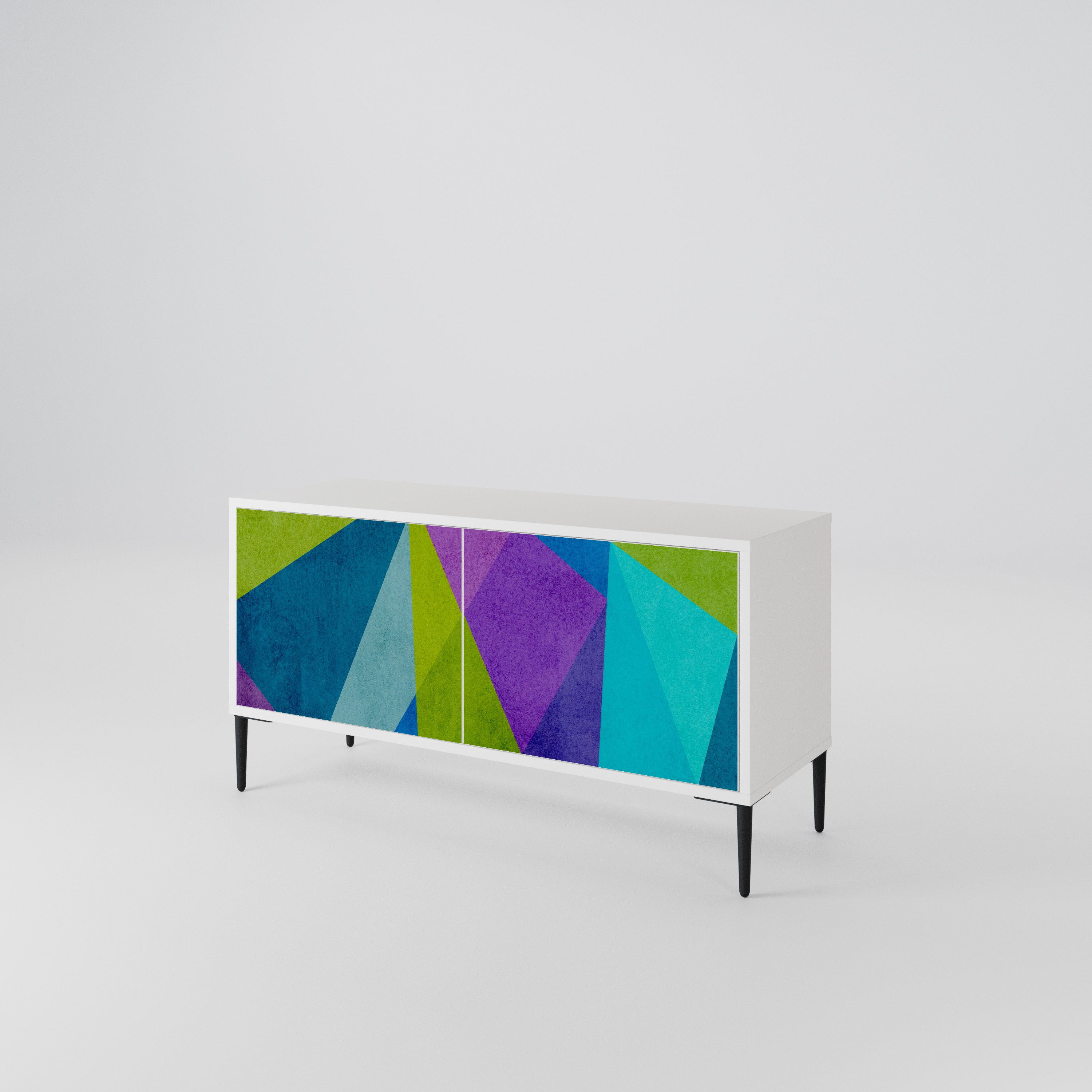 COLD SHOWCASE Kompaktní dvoudveřový TV stolek