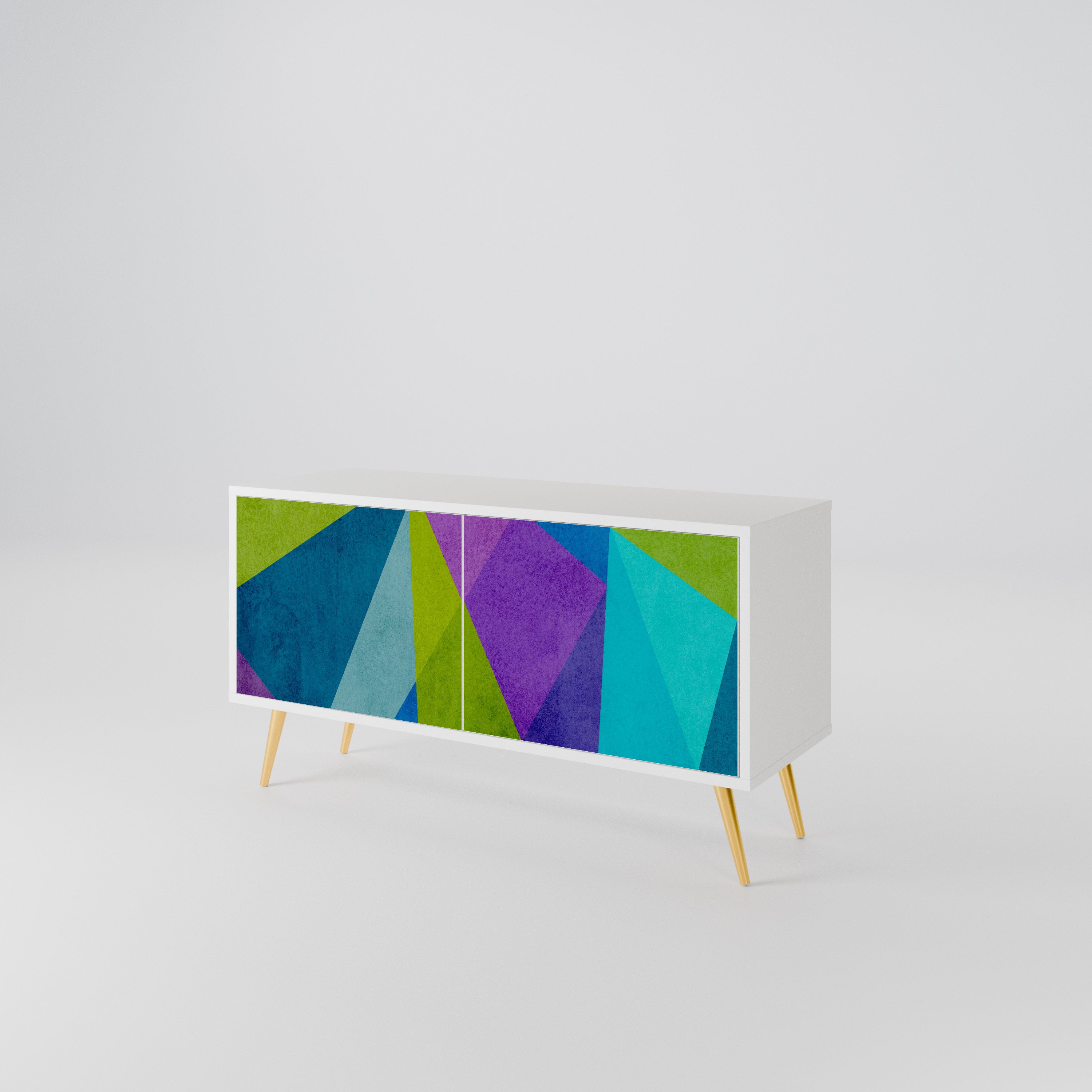 COLD SHOWCASE Kompaktní dvoudveřový TV stolek