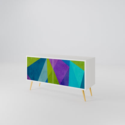 COLD SHOWCASE Kompaktní dvoudveřový TV stolek