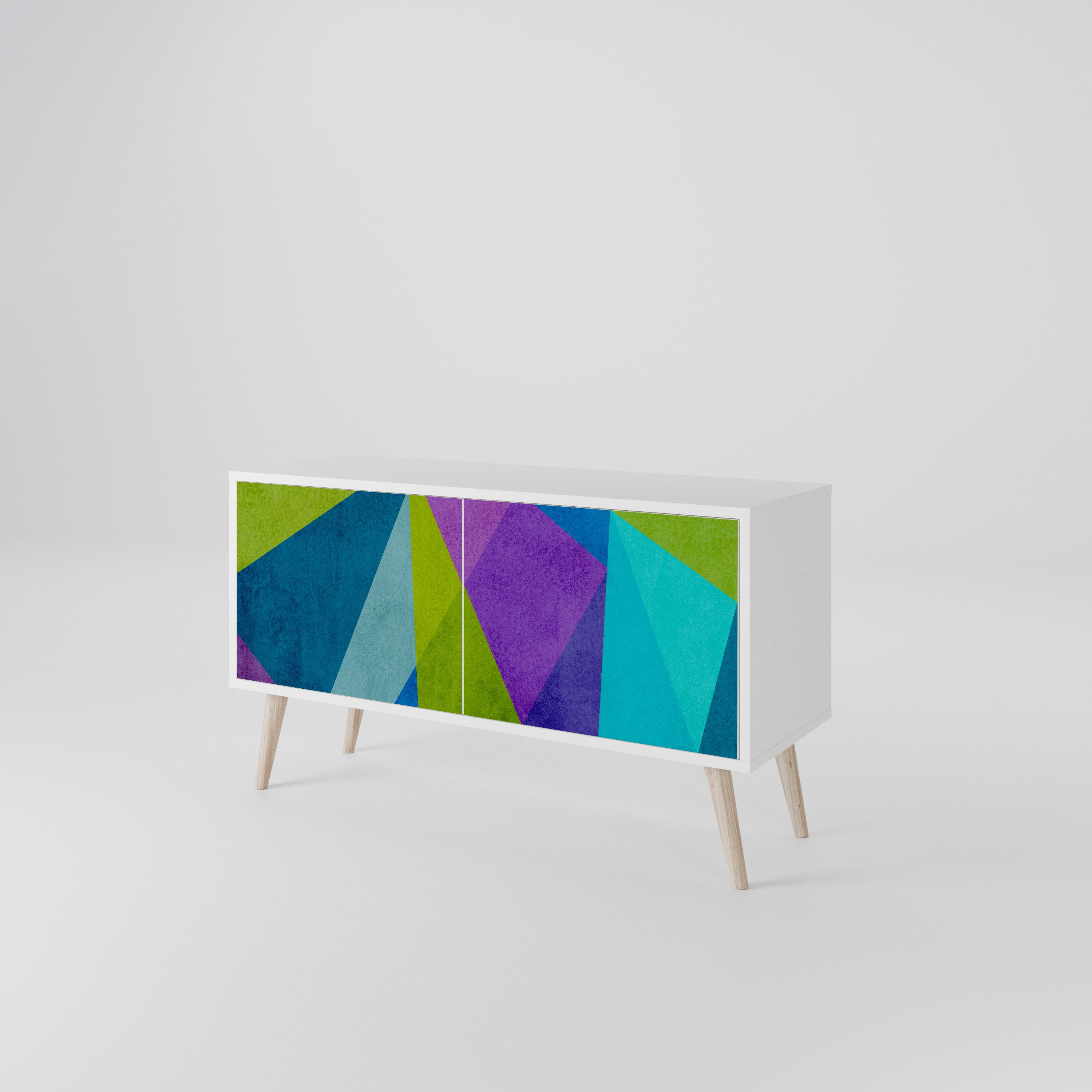 COLD SHOWCASE Kompaktní dvoudveřový TV stolek