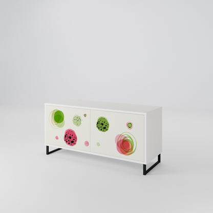 COLORFUL COSMOS Kompaktní dvoudveřový TV stolek