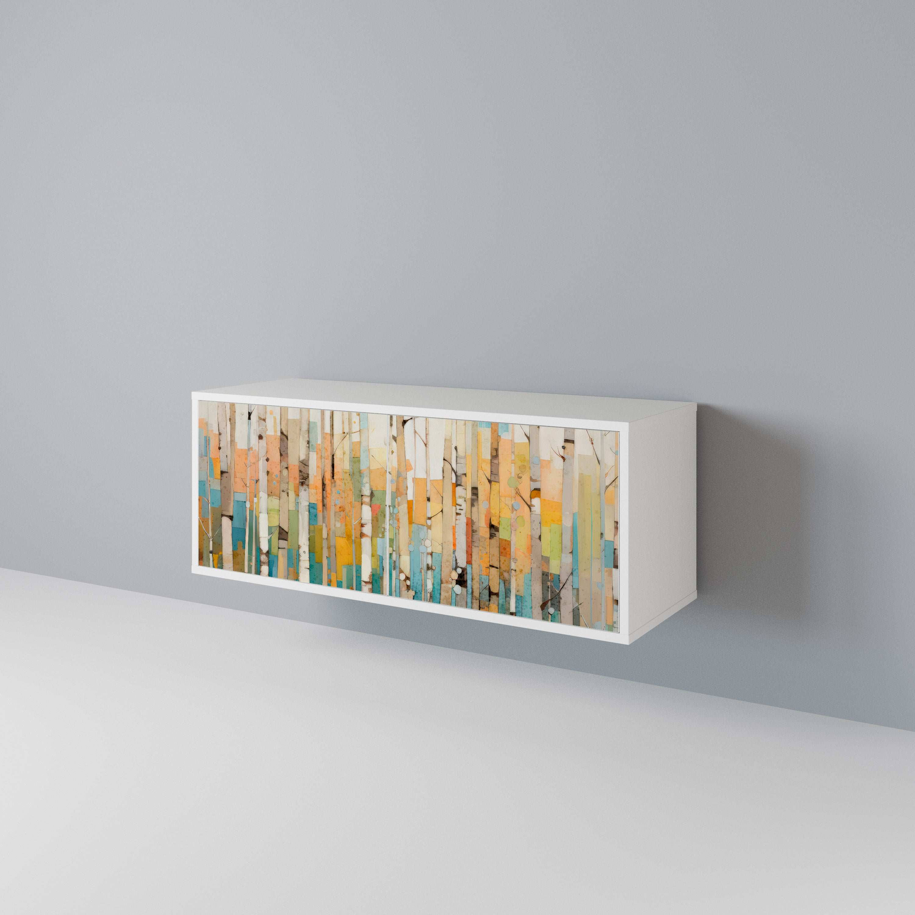 BIRCH KALEIDOSCOPE Kompaktní dvoudveřový TV stolek