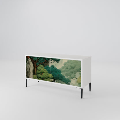 VERDURE ABYSS Kompaktní dvoudveřový TV stolek