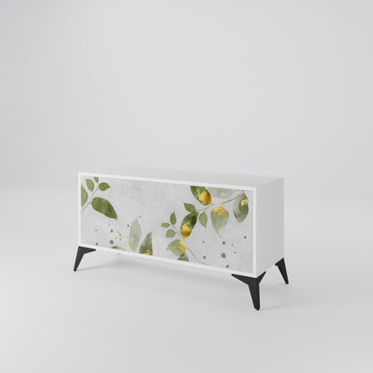 ELEGANT BOTANICS Kompaktní dvoudveřový TV stolek