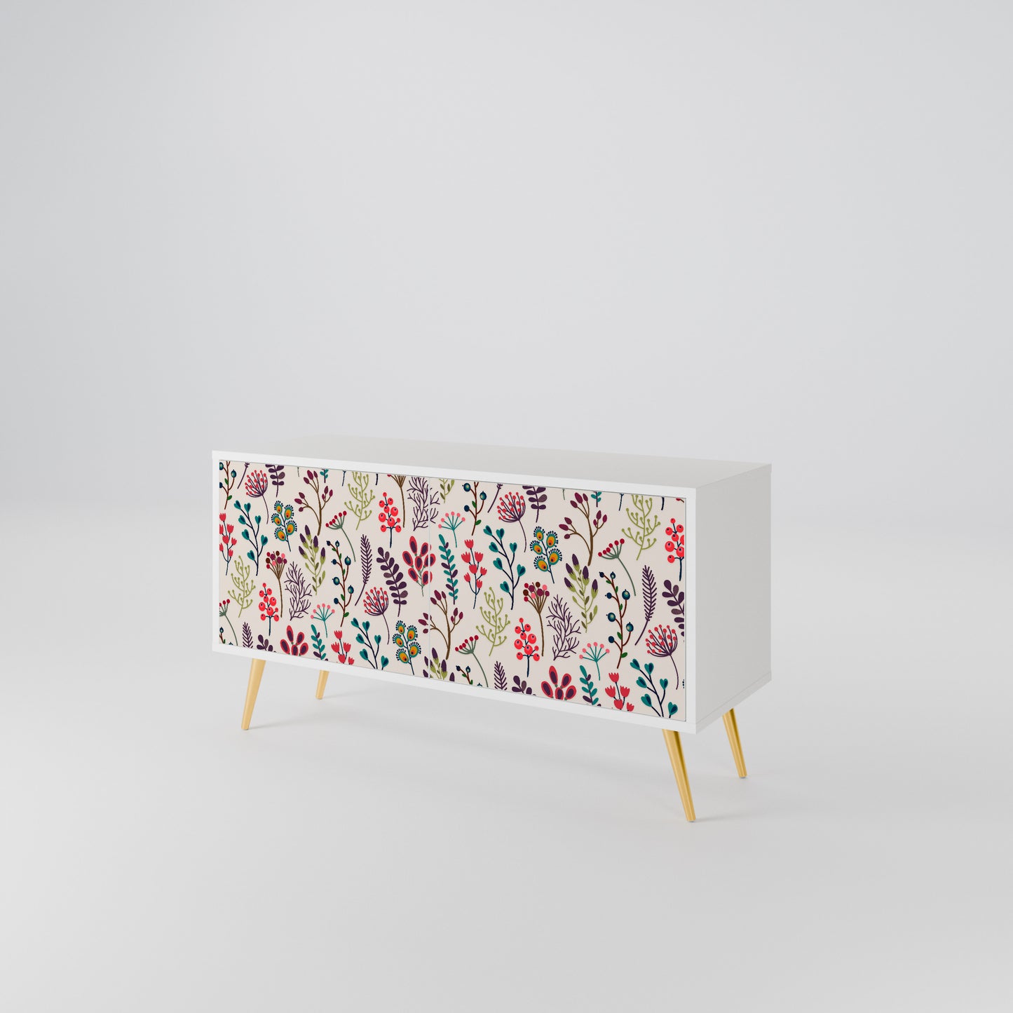 AUTUMN SUNDRIES Kompaktní dvoudveřový TV stolek