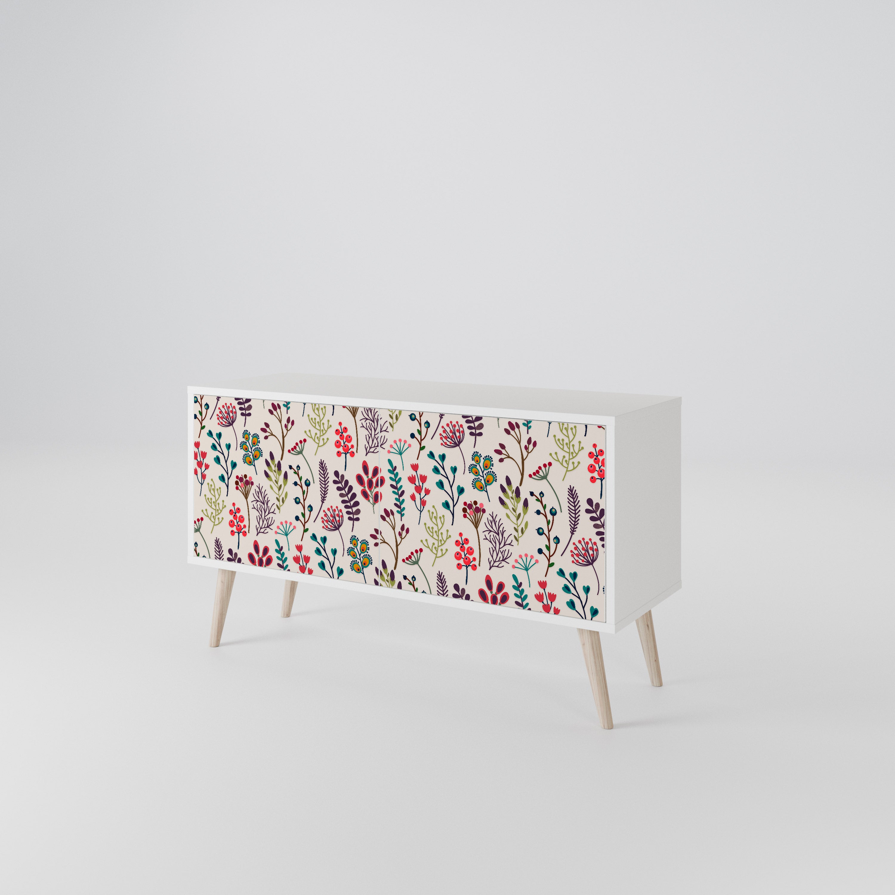AUTUMN SUNDRIES Kompaktní dvoudveřový TV stolek