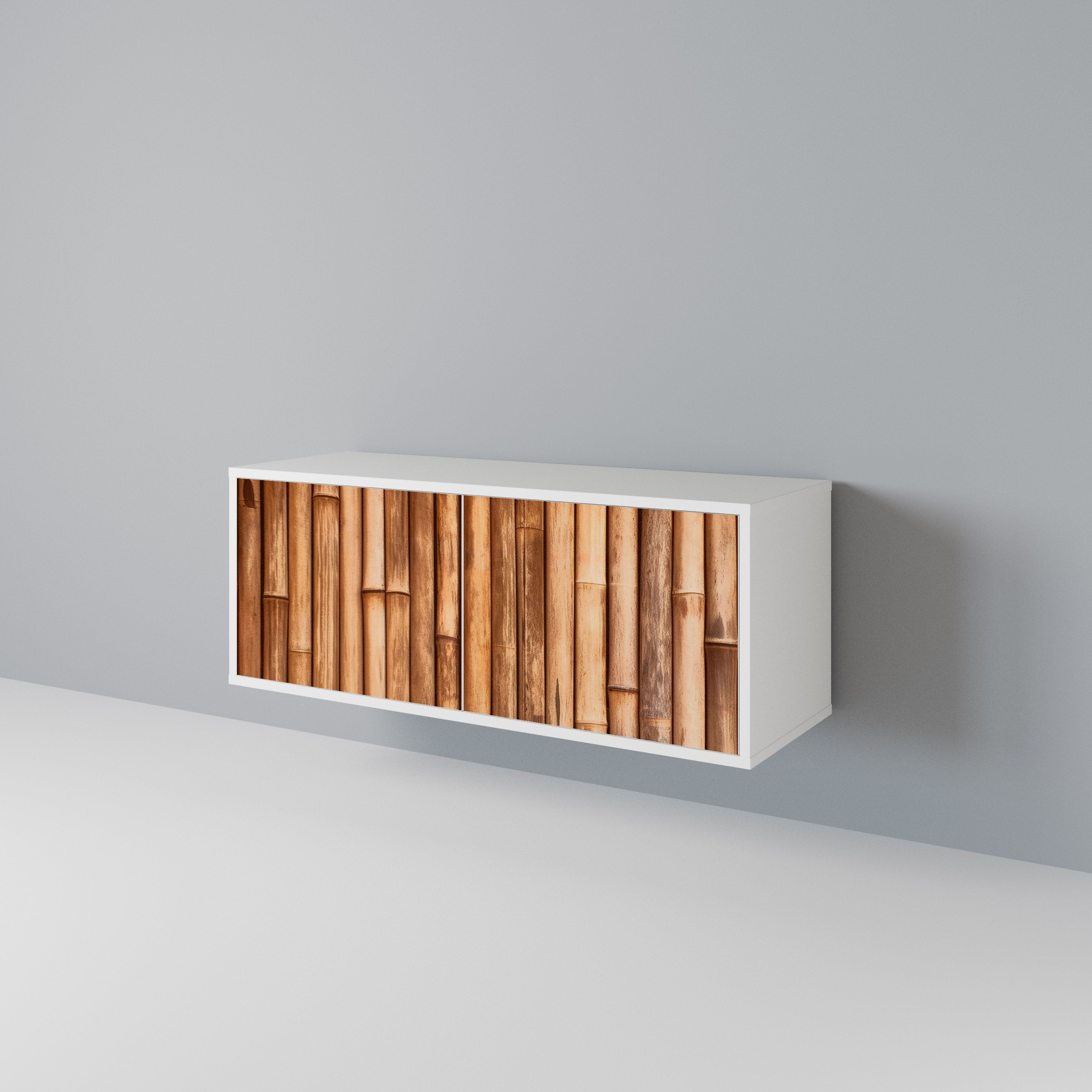 NATURAL WOOD Kompaktní dvoudveřový TV stolek