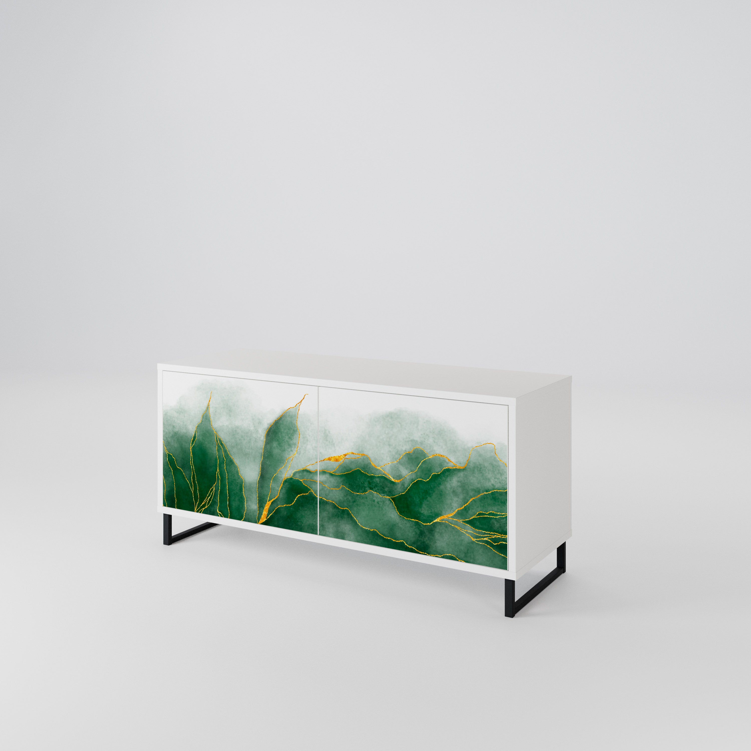 EXPENSIVE NATURE Kompaktní dvoudveřový TV stolek