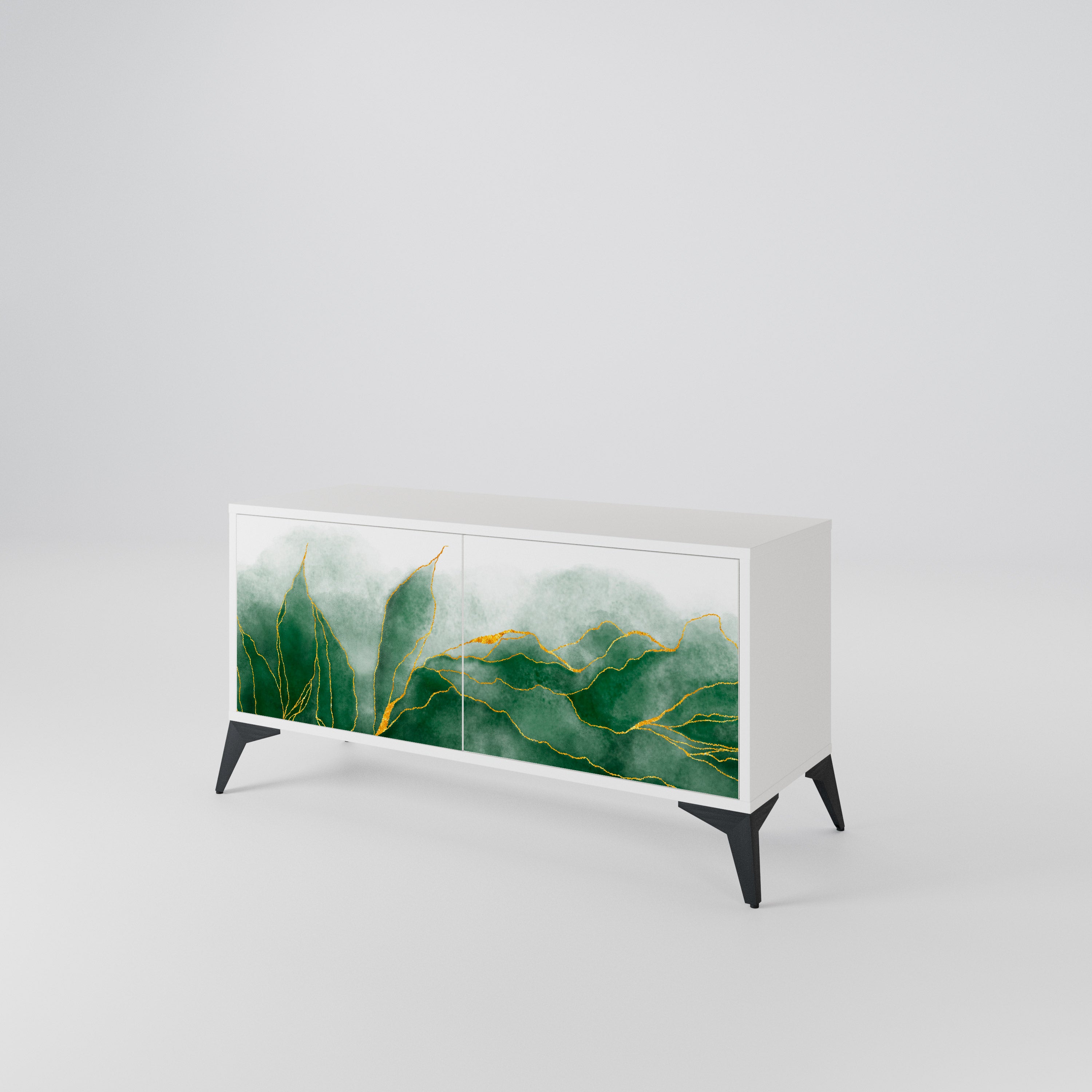 EXPENSIVE NATURE Kompaktní dvoudveřový TV stolek